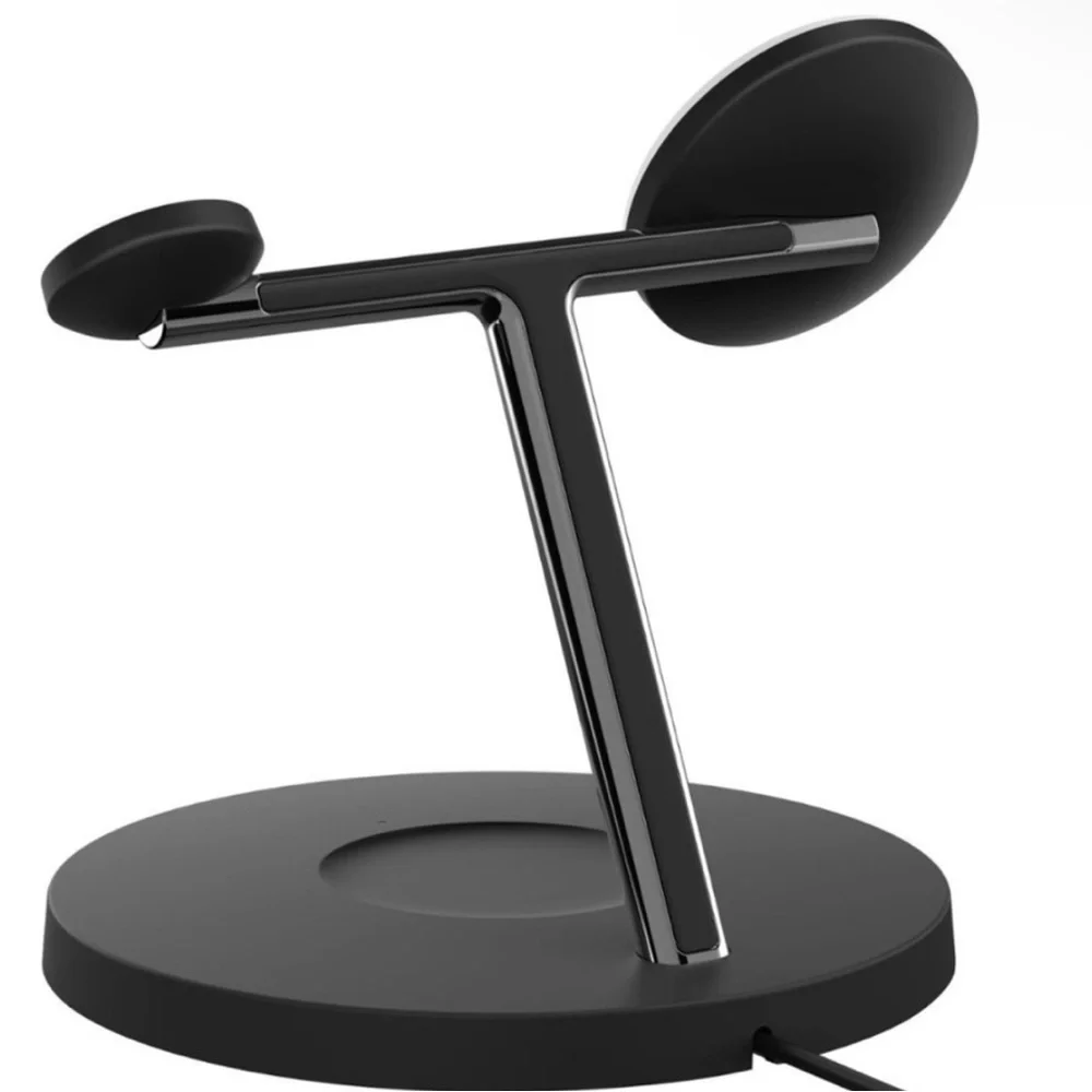 Belkin MagSafe 3-in-1 Wireless Charging Stand | Black/White | NWOT